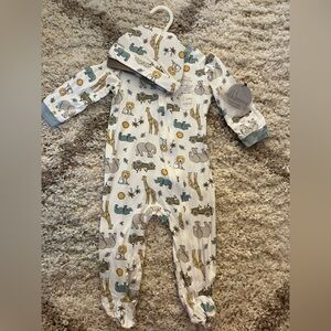 Milkberry Bamboo Sleeper! NWT with hat